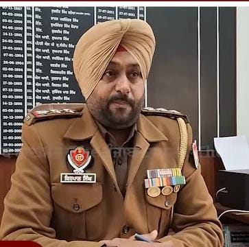 Three unknown persons shot a person returning from security guard duty at Nabha Thermal Plant Rajpura.